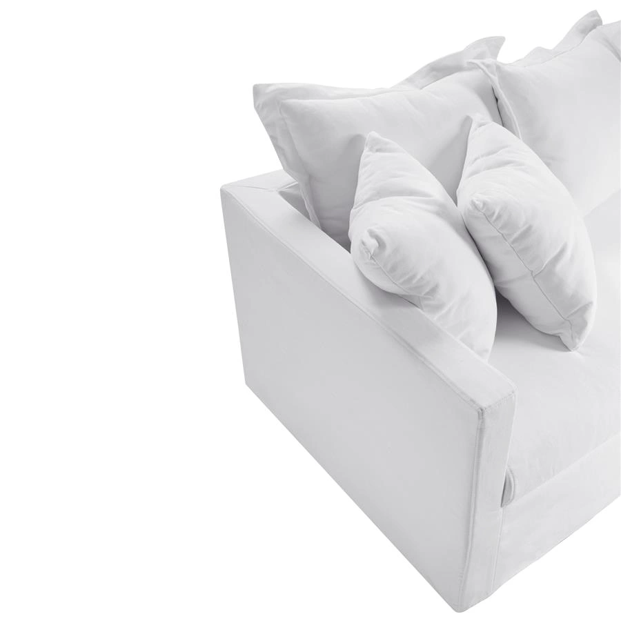 sofá com capa split