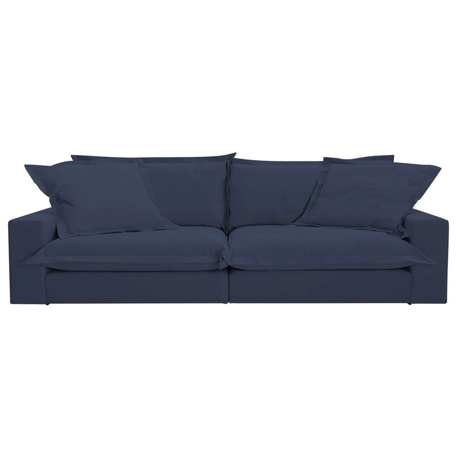 sofá fixo 2 lugares confort