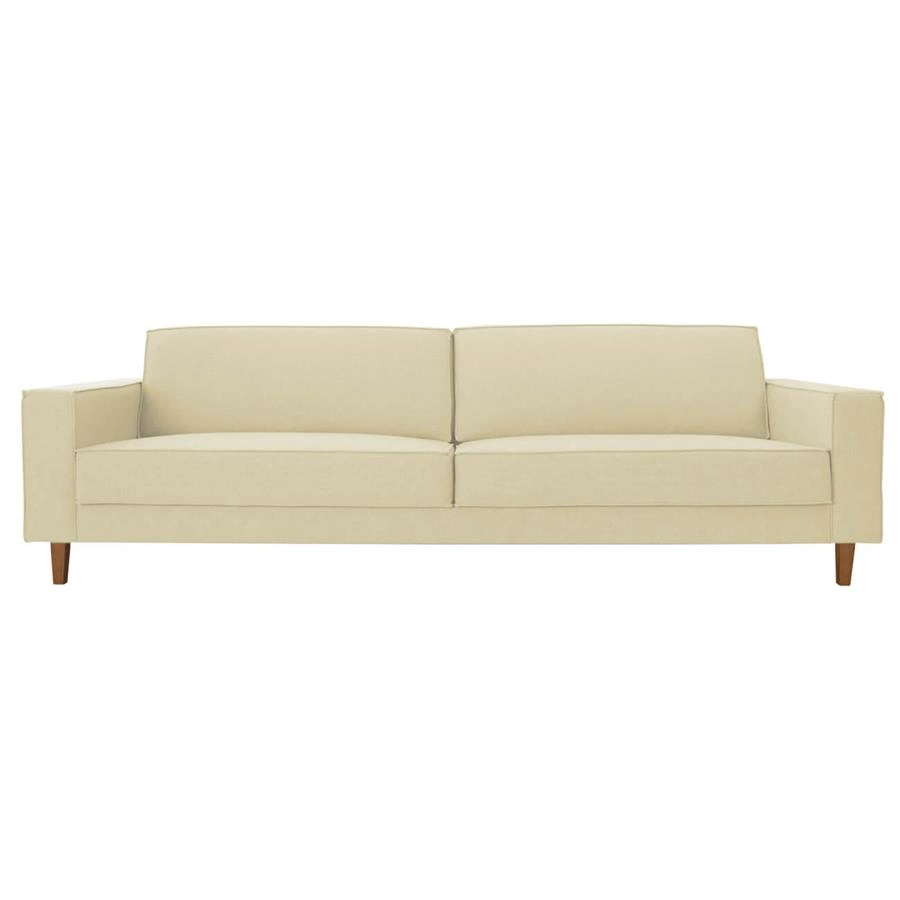 sofá 3 lugares cinza