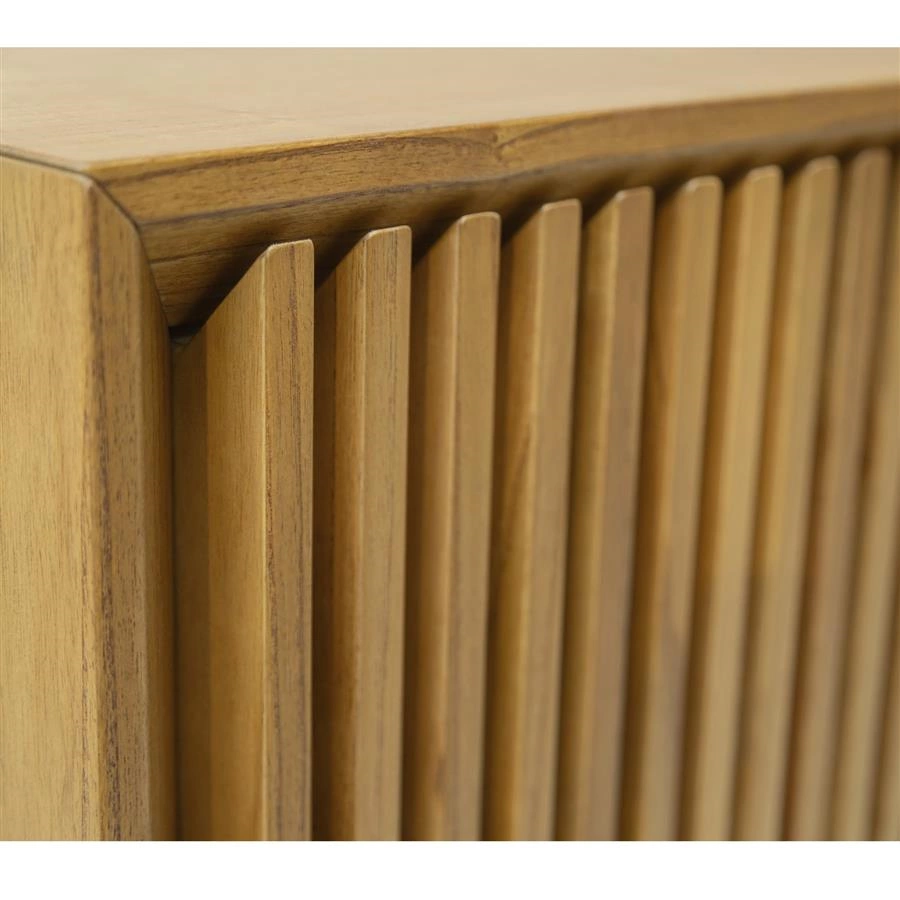 rack em madeira com ripas yali