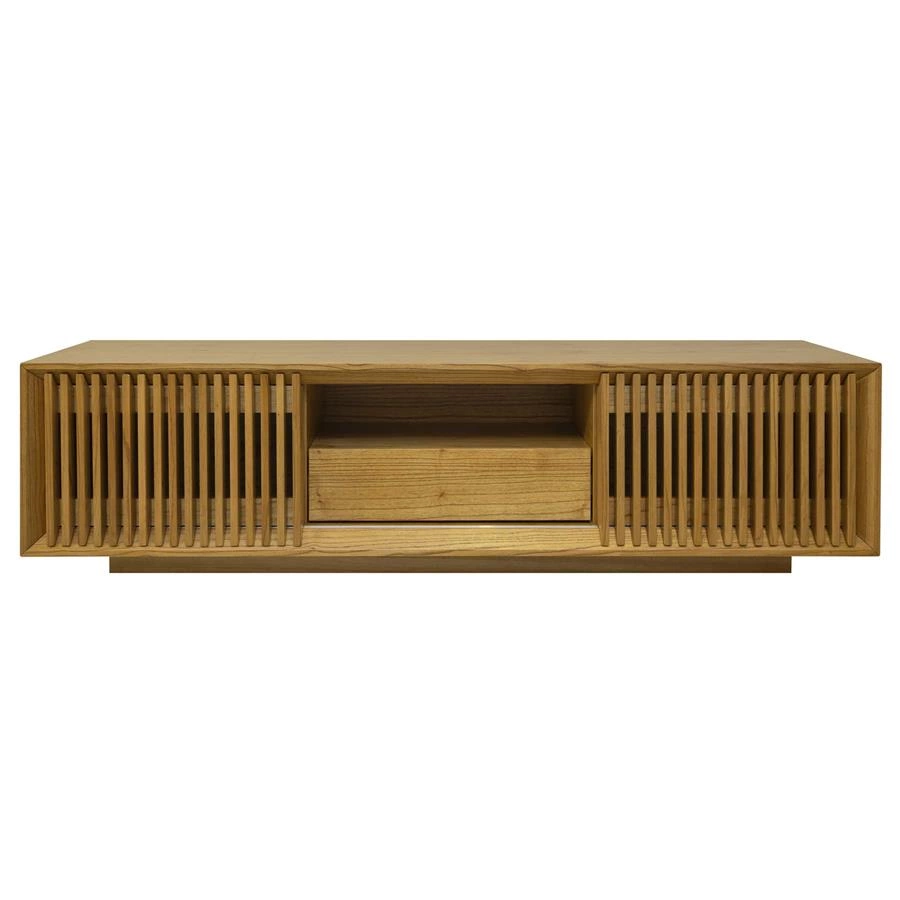 rack em madeira com ripas yali