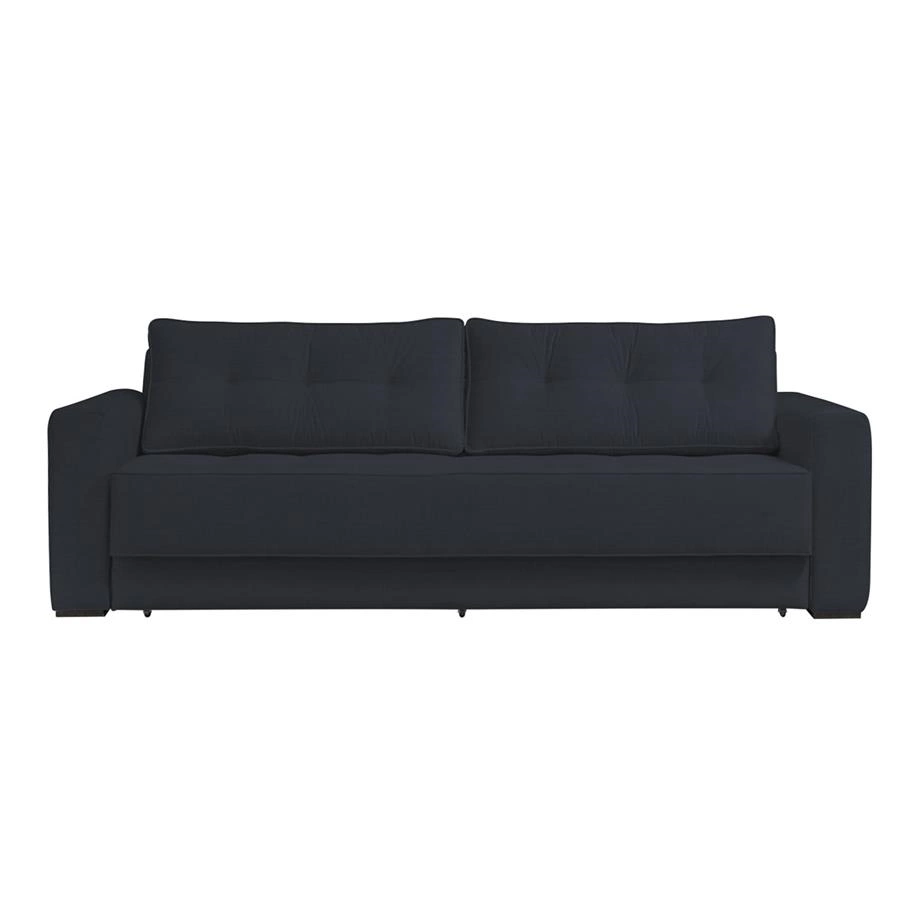 sofa retratil futon new 3 lugares (em molas)