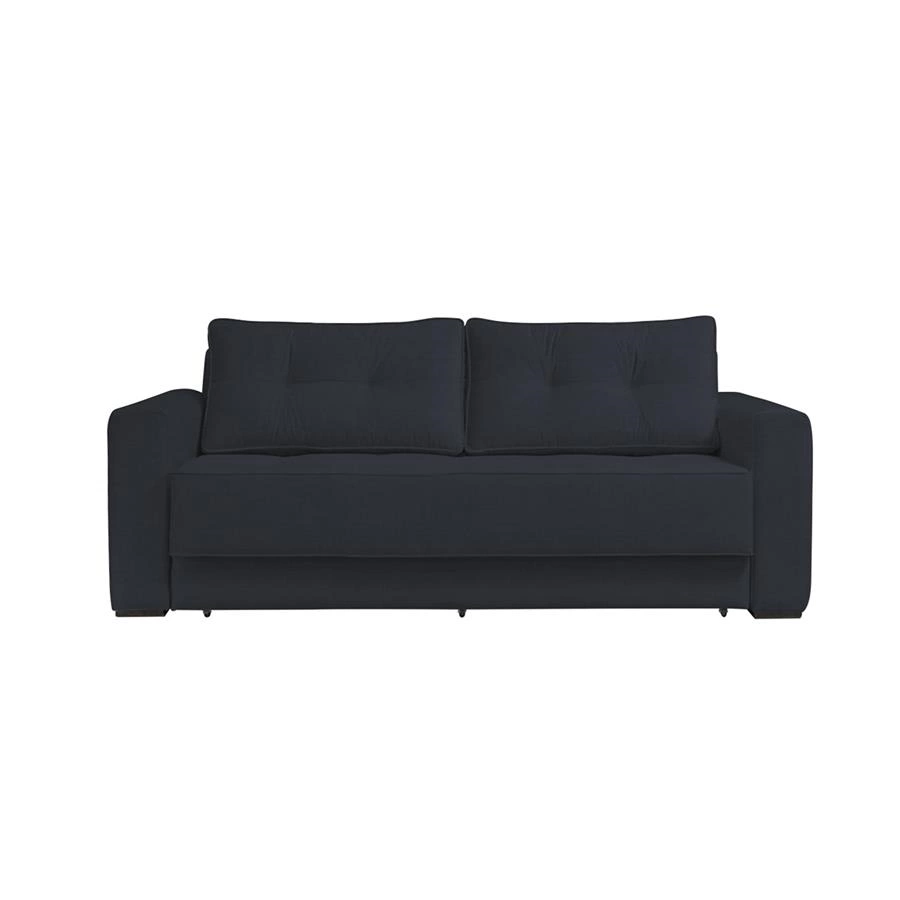 sofa retratil futon new 2 lugares (em molas)