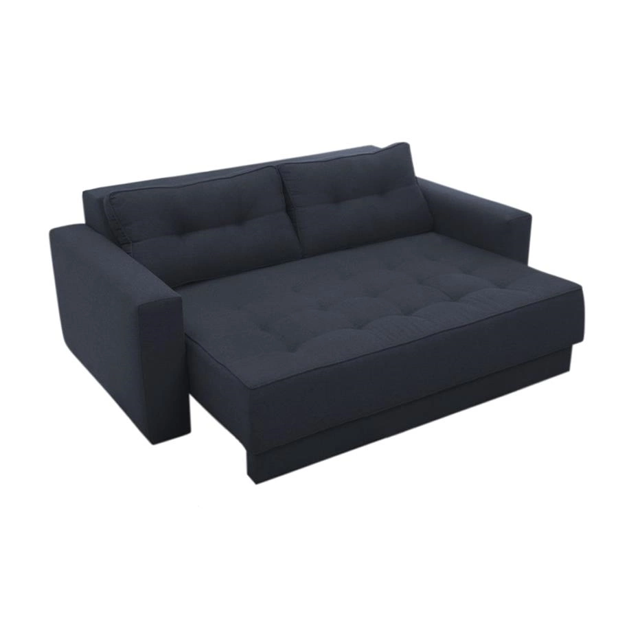 sofa retratil futon new 2 lugares (em molas)