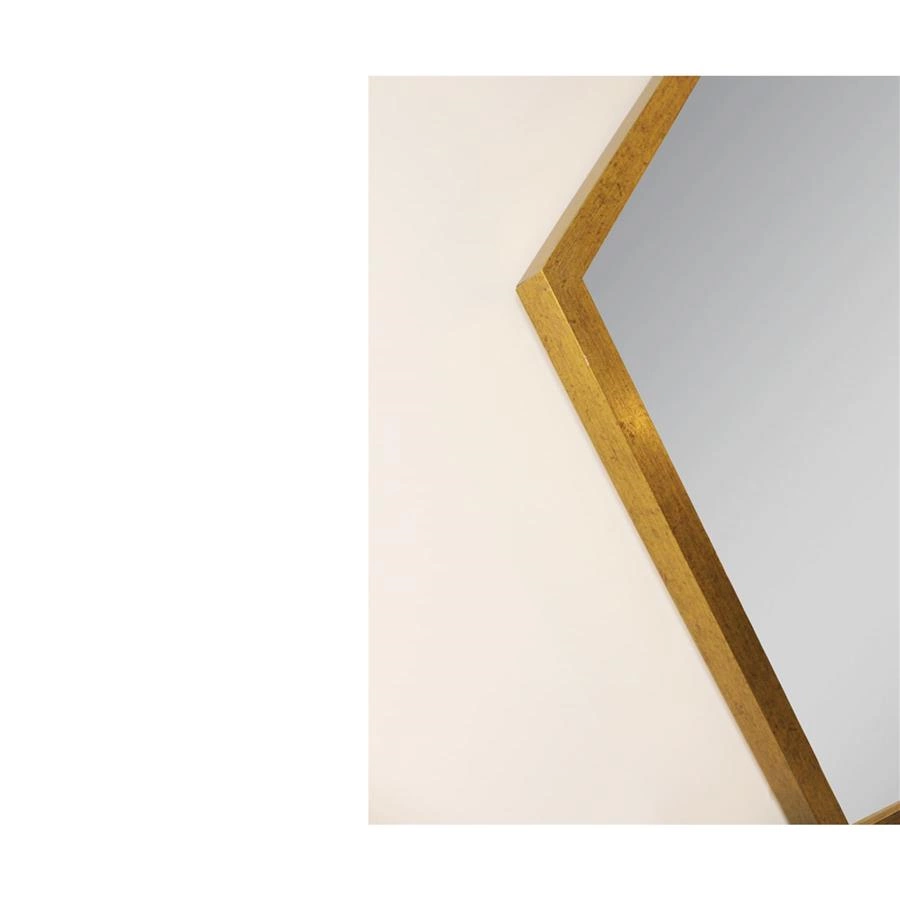 espelho hexagonal 80cm