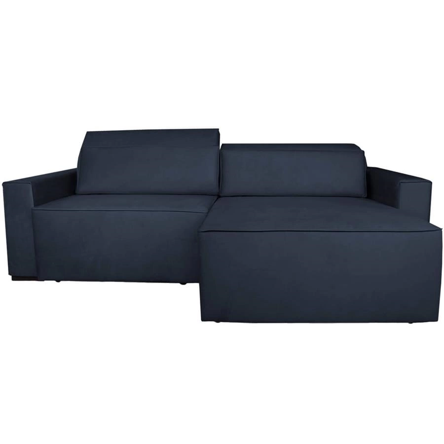 sofá retrátil e reclinável modern (molejo duplo)