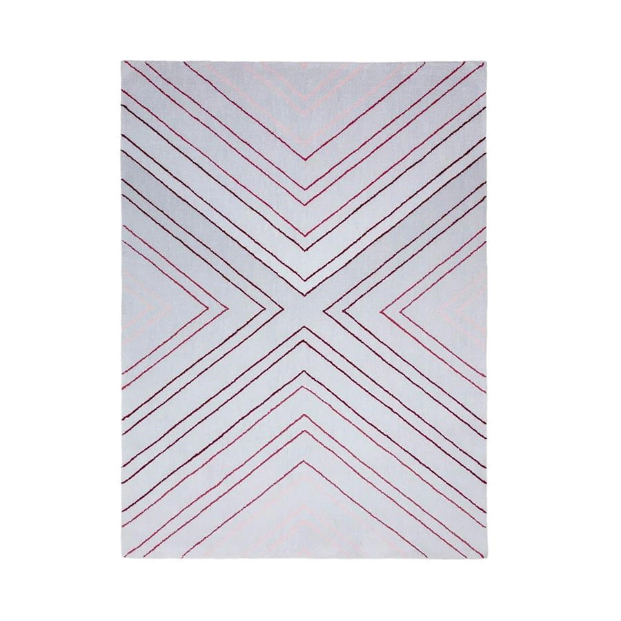 tapete xis degrade rosa