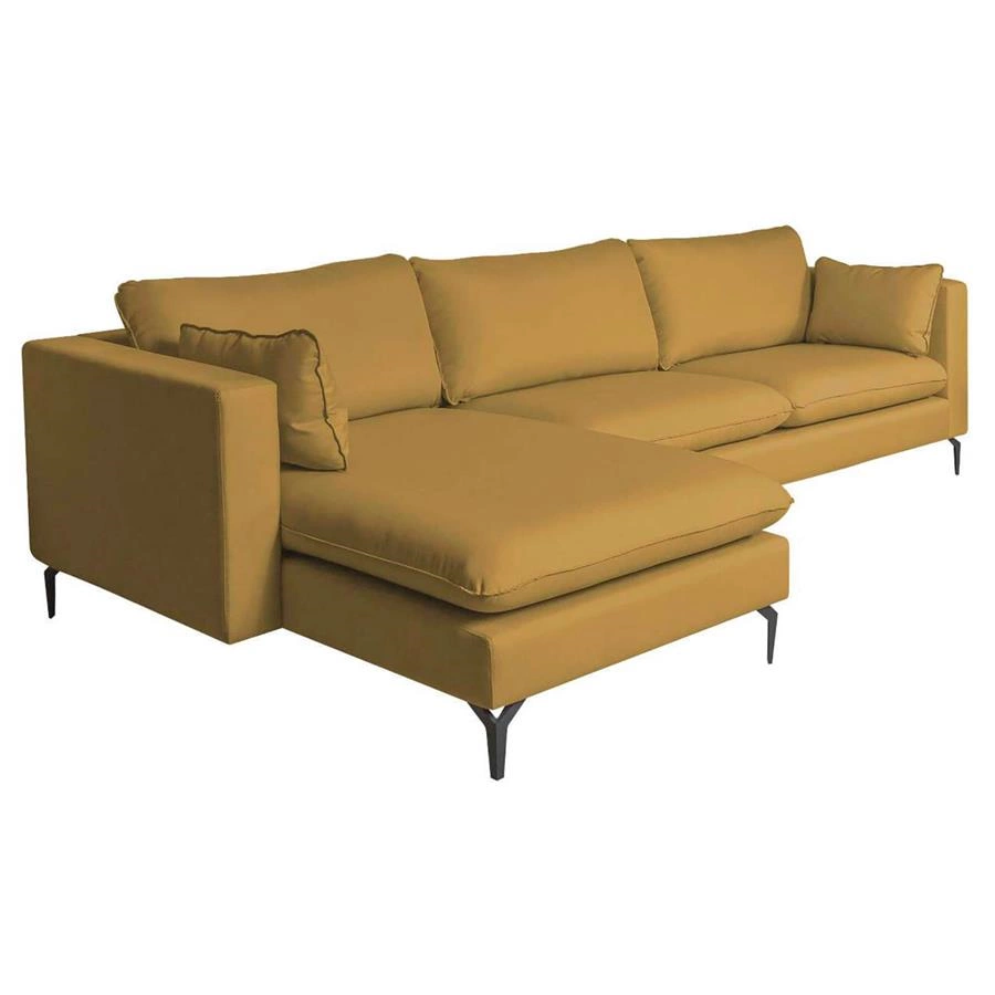 sofa com chaise 3 lugares arco