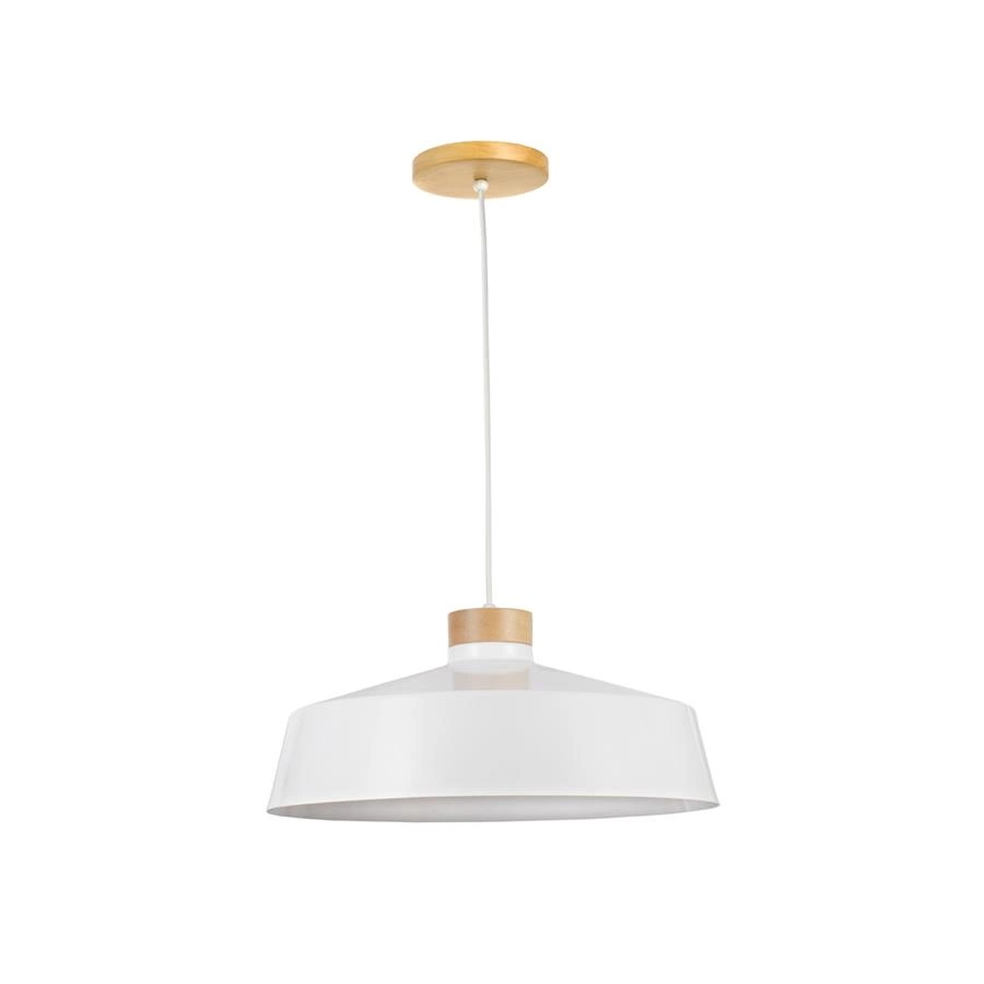 pendente em metal e madeira master