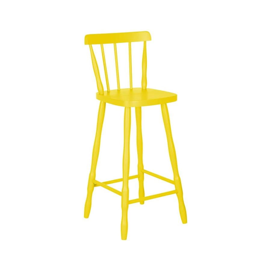 banqueta com encosto torneada campo