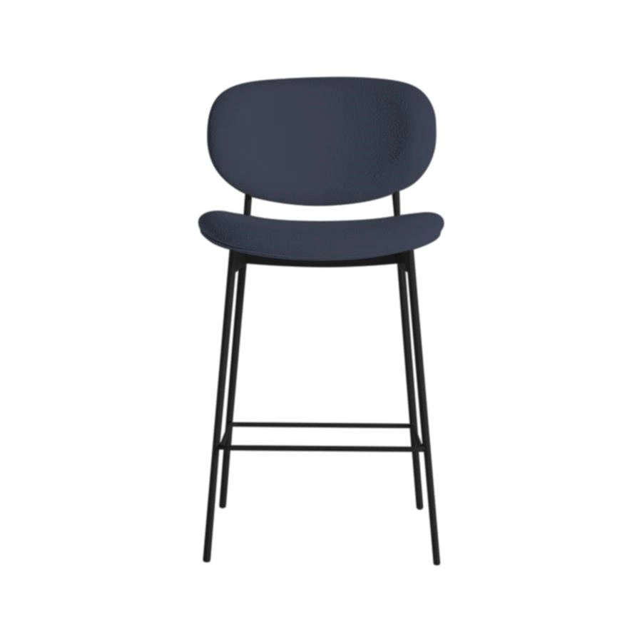 banqueta em metal arredondada tulum