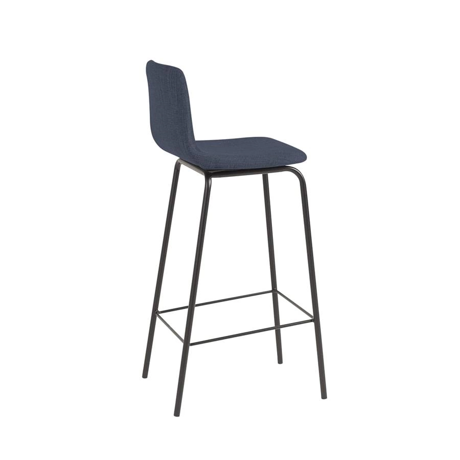 banqueta estofada com metal mitte