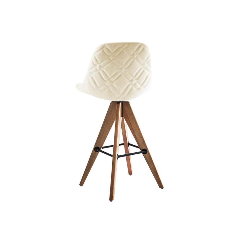 banqueta giratória com encosto compasso