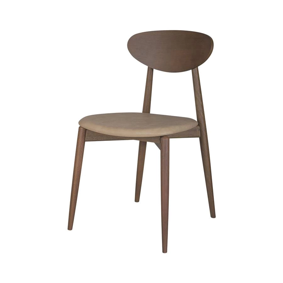 cadeira arredondada em madeira capri