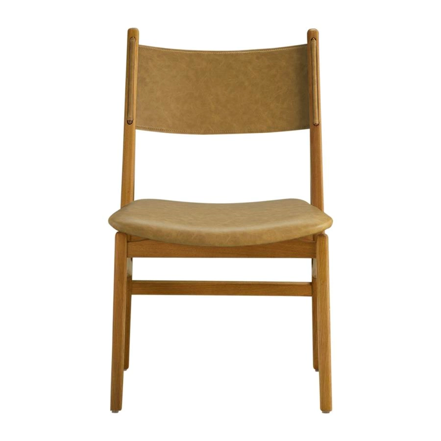 cadeira em couro natural cine