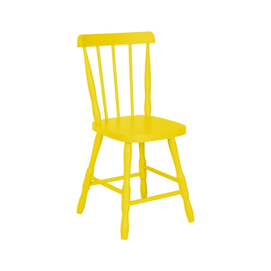 cadeira em madeira maciça torneada campo