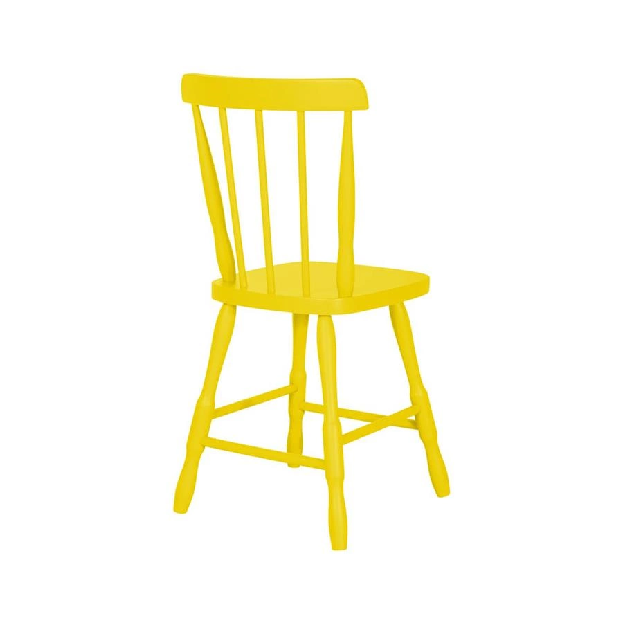 cadeira em madeira maciça torneada campo