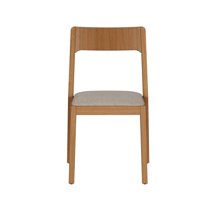 cadeira empilhável em madeira maciça vic