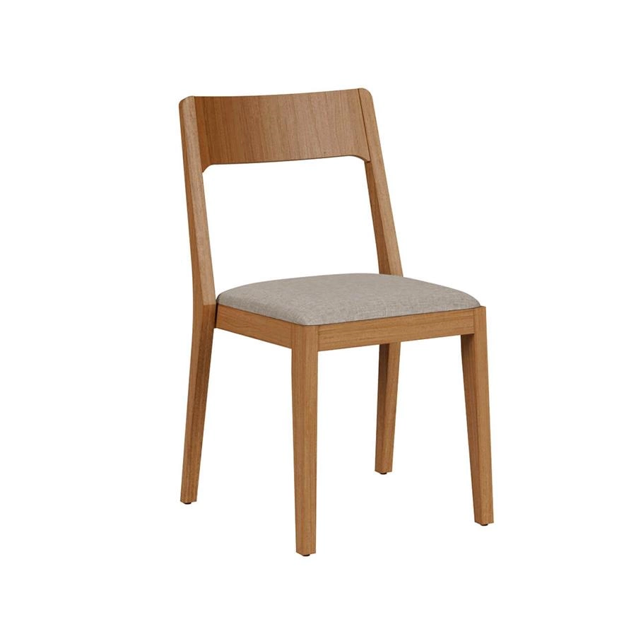 cadeira empilhável em madeira maciça vic