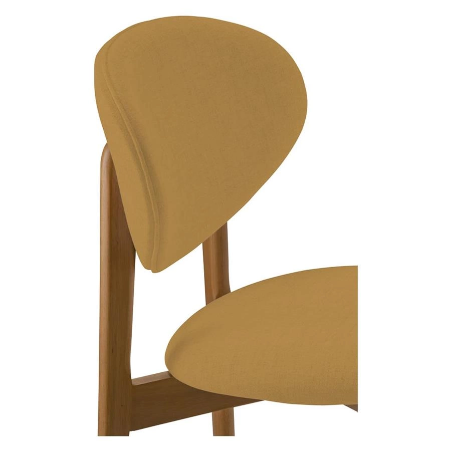 cadeira encosto arredondado osk