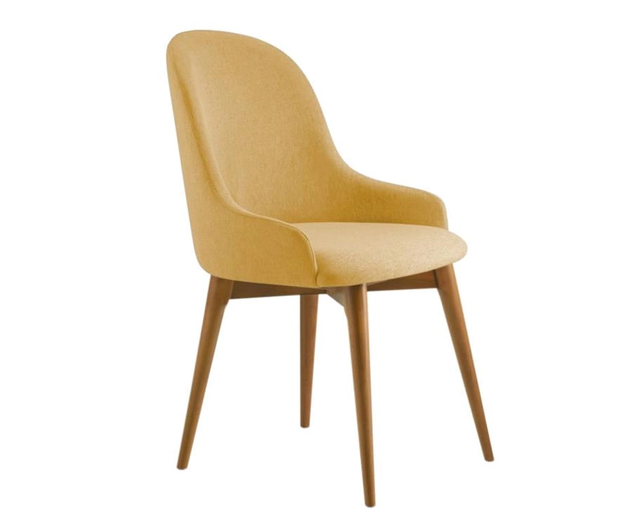 cadeira estofada com braços flop