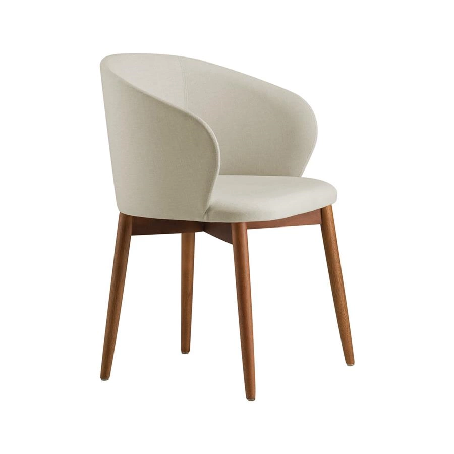 poltrona compacta em madeira capri