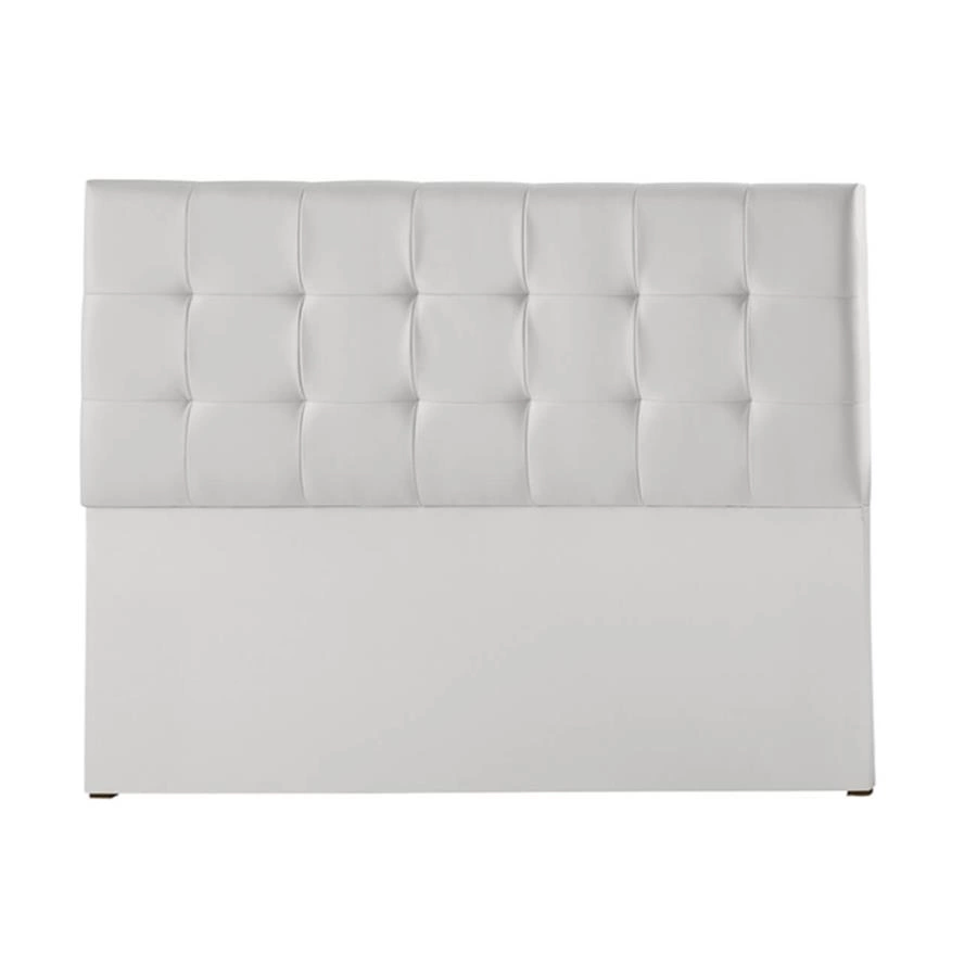 cabeceira king estofada couro sintetico relax