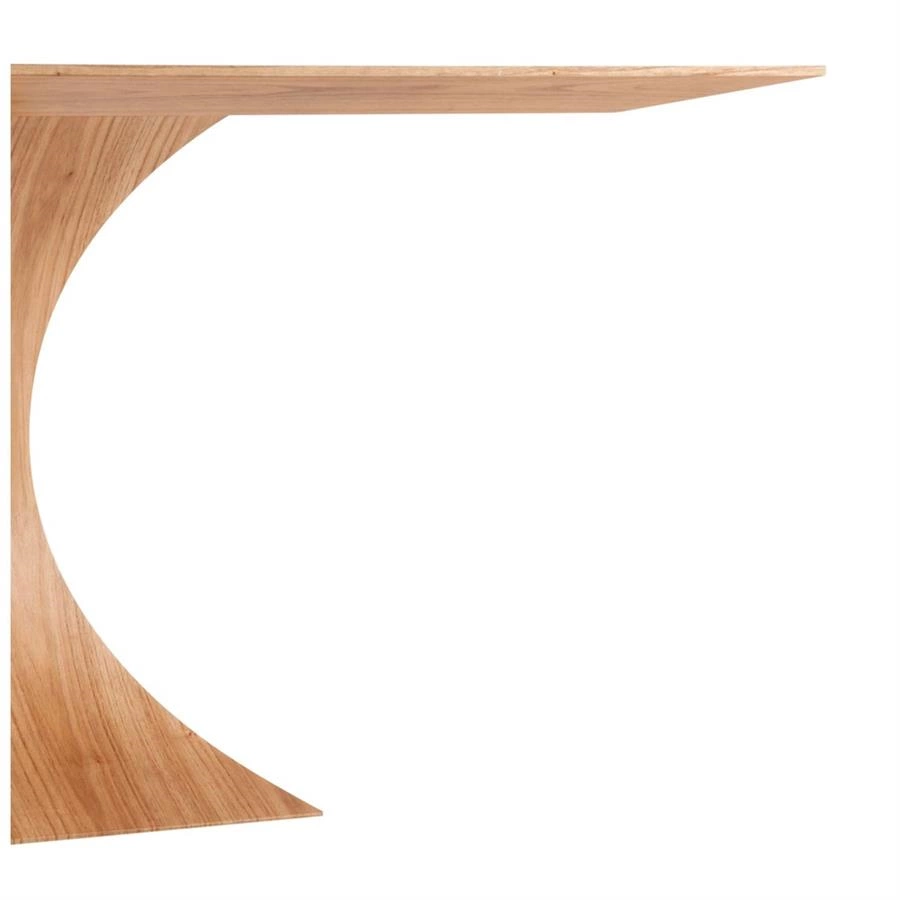 mesa de jantar redonda em madeira sages