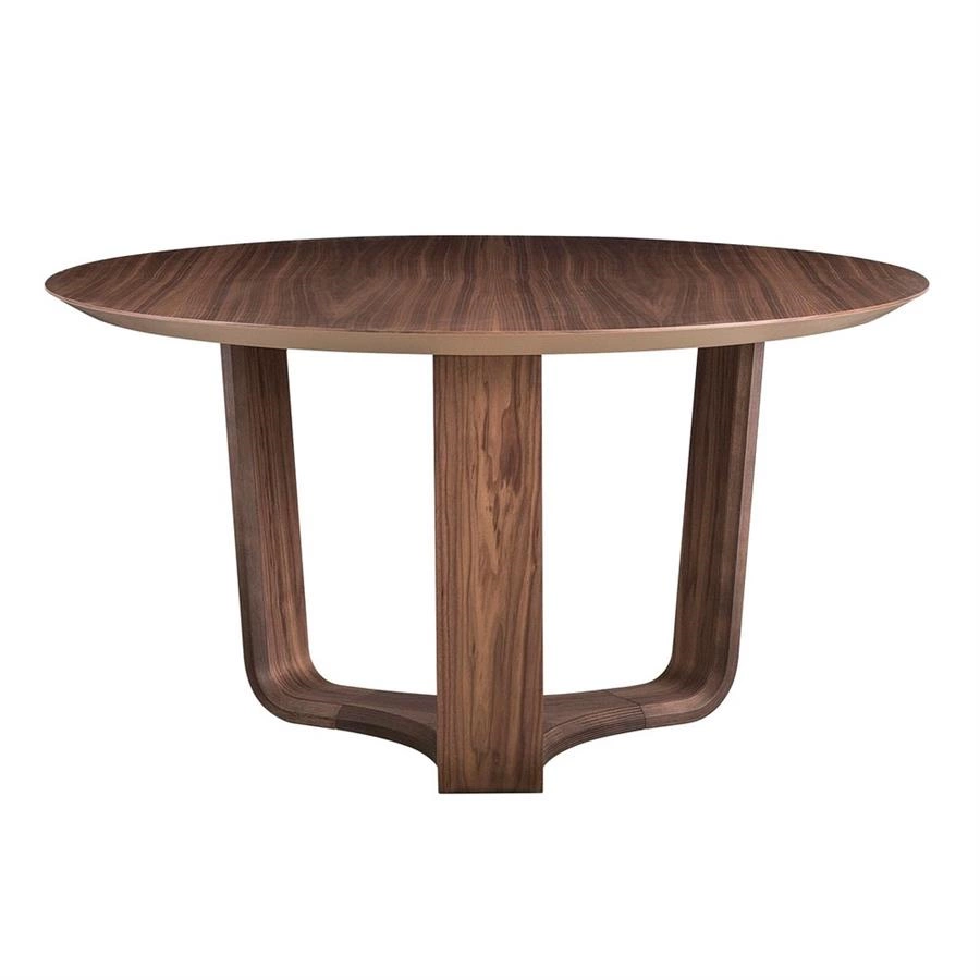 mesa de jantar redonda plisse