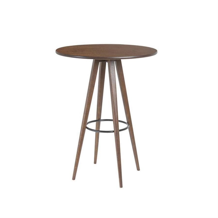 mesa alta bistrô em madeira star