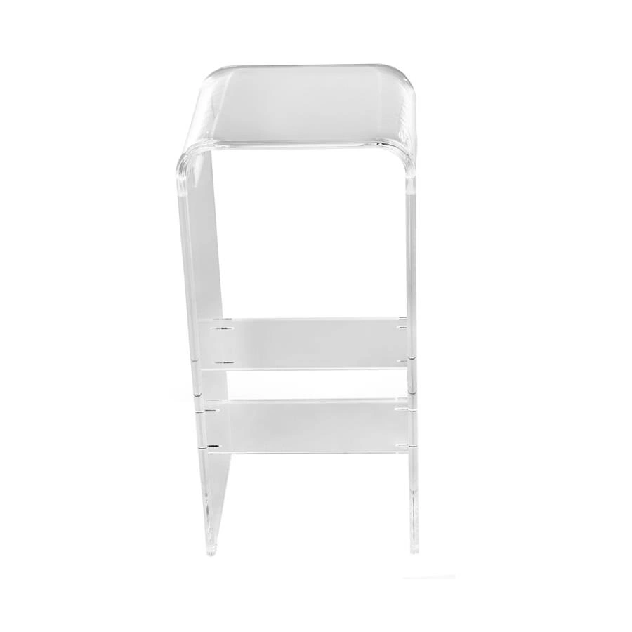 banqueta em acrílico 15mm clean