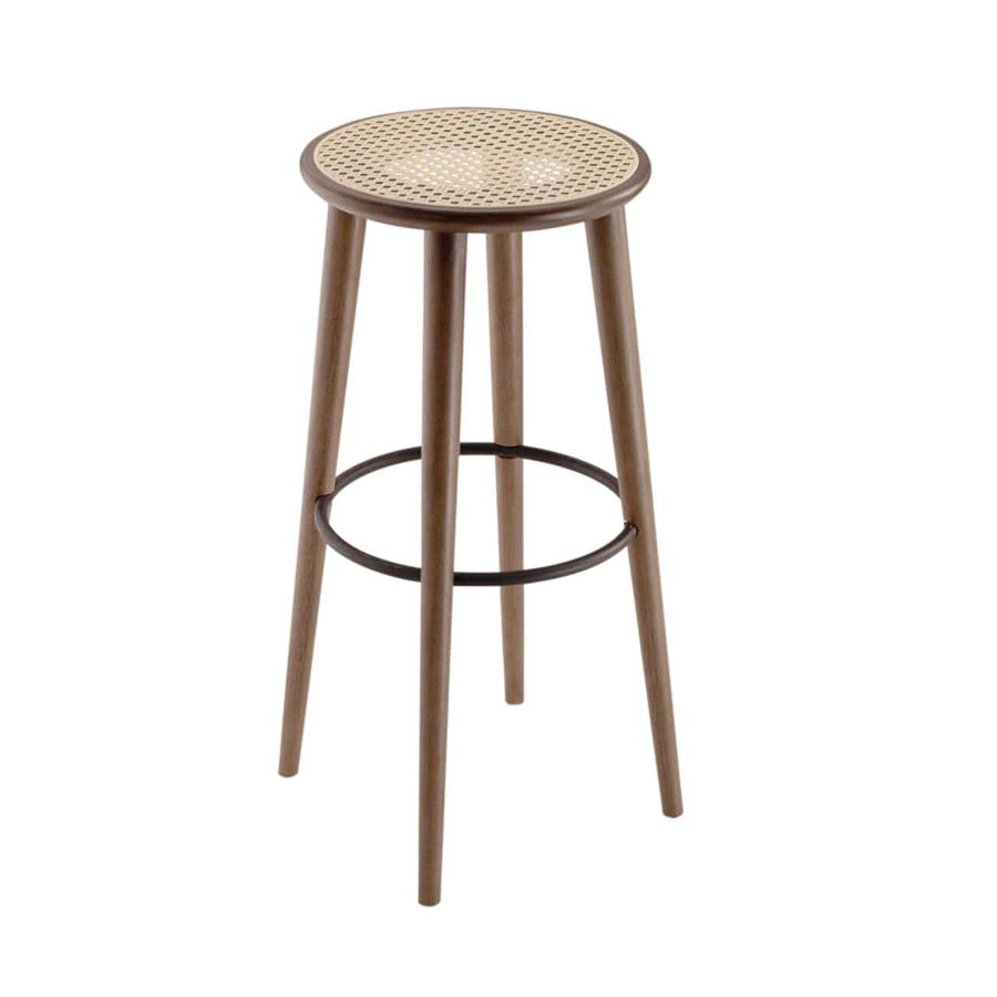 banqueta redonda em palha marais