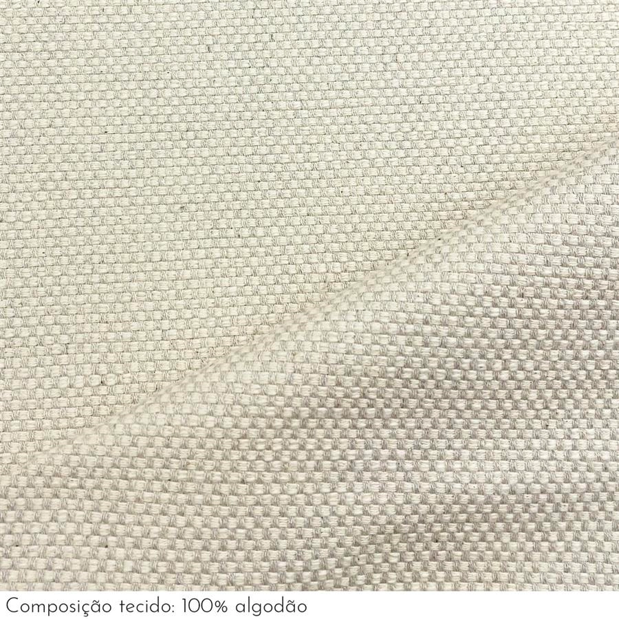 cabeceira estofada queen fabric (100% algodão)