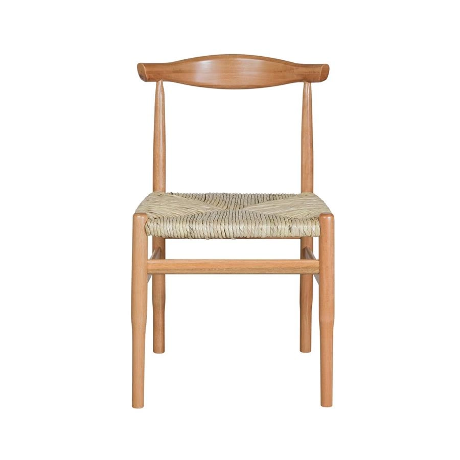 cadeira de palha natural e madeira trancoso