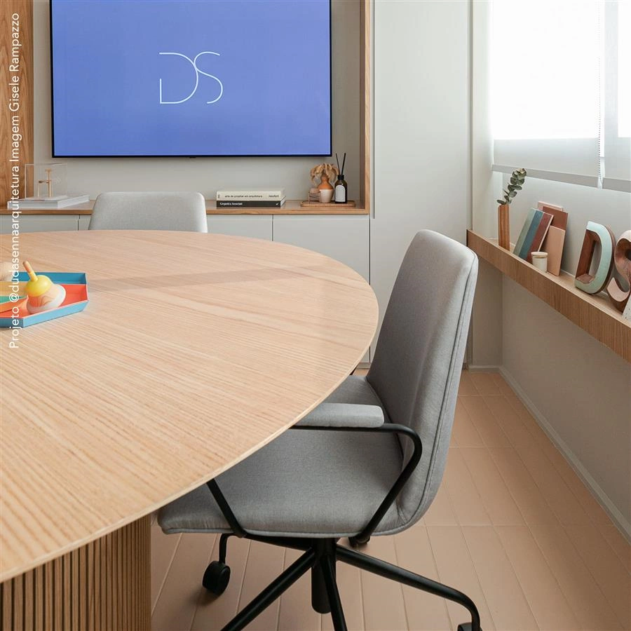 cadeira home office com rodas itaim