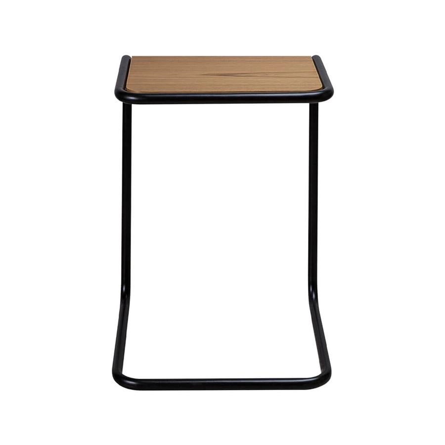 conjunto mesas ninho em metal e madeira pecs