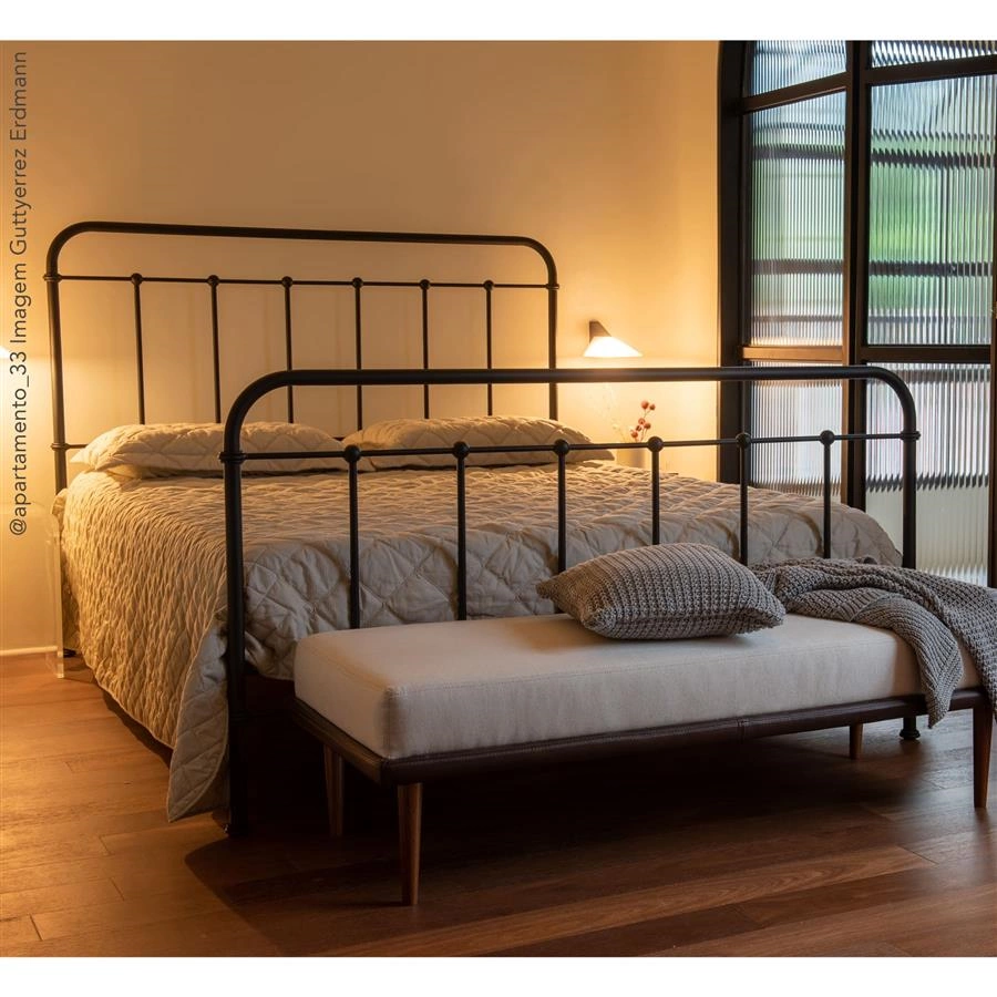 cama de ferro queen academie