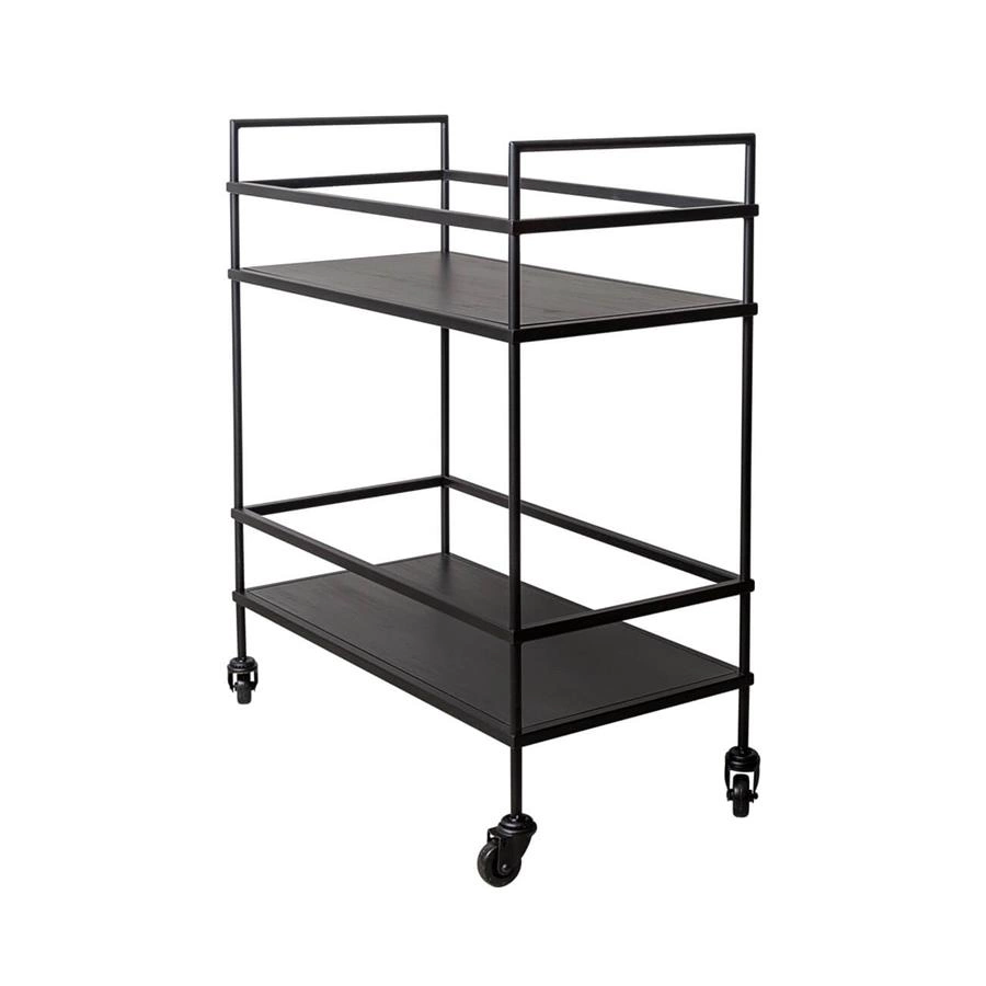 carrinho de bar preto oviedo