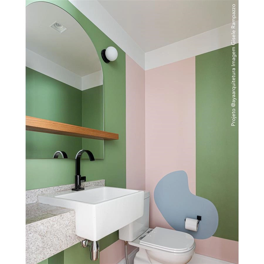 espelho com prateleira baleares