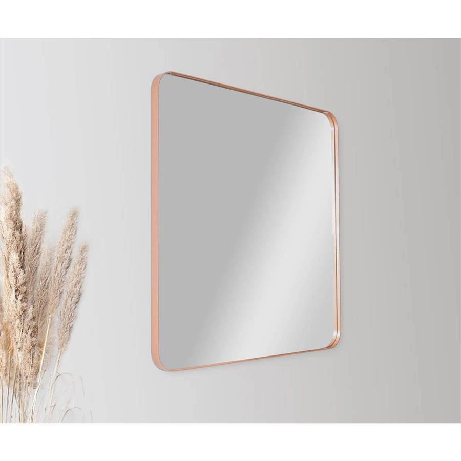 espelho quadrado cobre mariolu