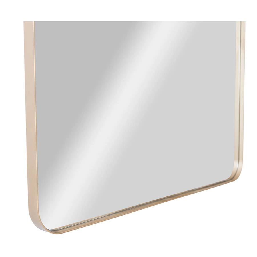 espelho quadrado dourado mariolu