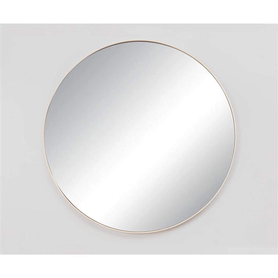 espelho redondo dourado 70cm menorca