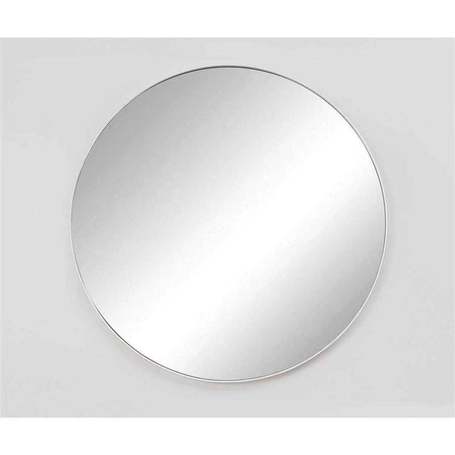 espelho redondo prata 70cm menorca