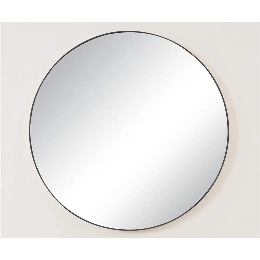 espelho redondo preto 90cm menorca