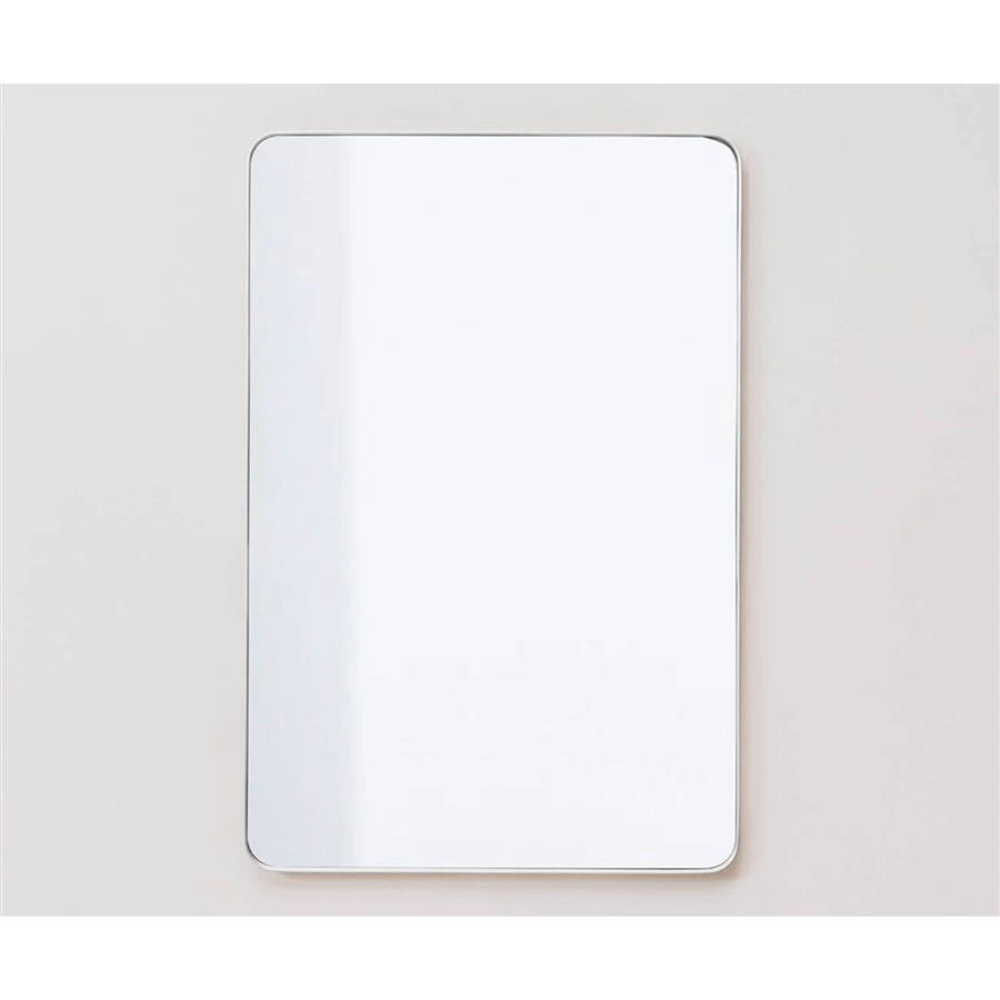 espelho retangular prata ibiza