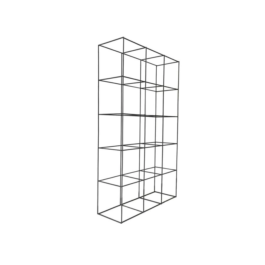 estante de metal vergalhão cubic