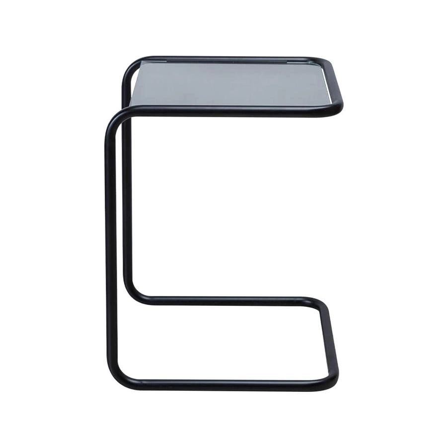 conjunto mesas ninho em metal e vidro pecs