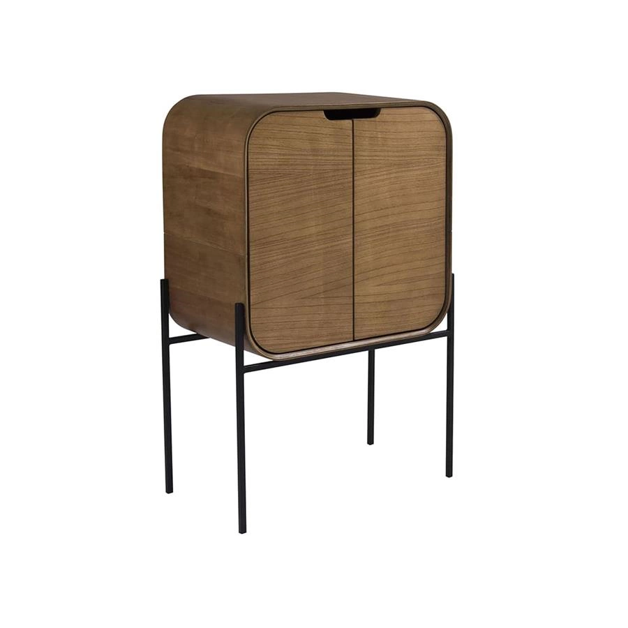 cristaleira bar arredondada maison