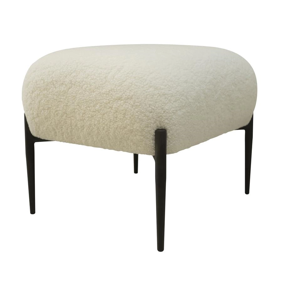 puff fofo pelo ovelha sintética sheep