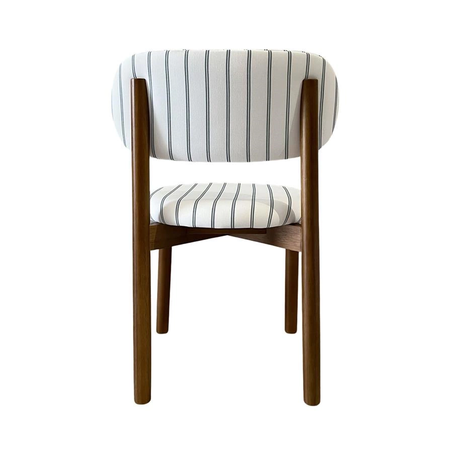 cadeira listrada toco (100% algodão)